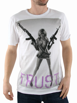 Amplified White Trust T-Shirt