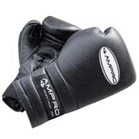 Luxor Pro Spar Velcro and Lace Sparring Glove Black