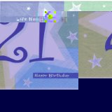 21st Birthday napkins - Life Begins Happy 21st Birthday Napkins - Other matching party products - birthday shimmer