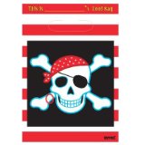 Amscan 8 Loot Bags - Pirate Party