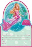 Barbie Mermaidia Party Invitations