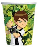 Amscan Ben 10 Party Cups - 8 Ben 10 Paper Party Cups
