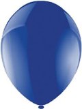Blue latex quality balloons - blue 11` decorating balloons x 50 - great party balloons