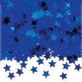 Amscan Blue star Table Confetti - Blue stardust 14g table confetti pack