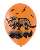 Amscan Dinosaur Party Balloons, Packs of 6