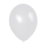 Silver latex Balloons (8 pack)