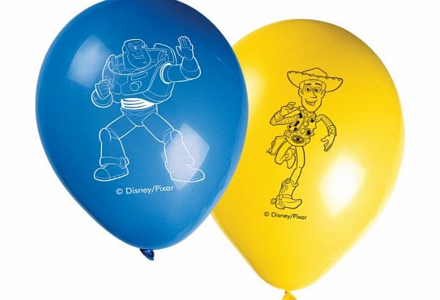 Amscan Toy Story 3 Balloon, Pack of 8