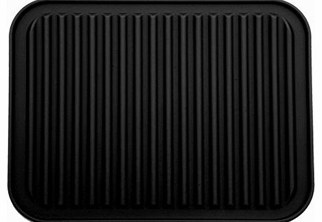 Amtop 9`` x 12`` Silicone Pot Holder, Trivet Mat, Baking Gadget Kitchen Table Mat - Waterproof, Heat Insulation, Non-Slip,Trivet, Tableware Pad Coasters (Black)