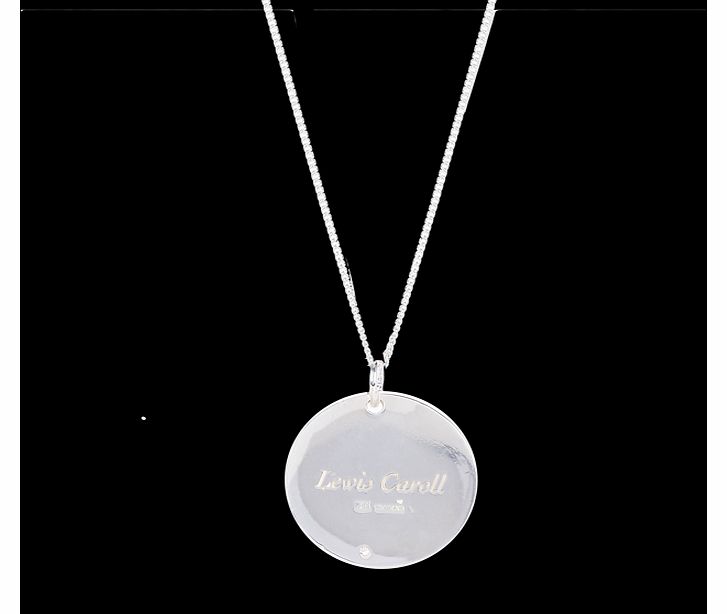 Amulette 9ct Gold Plated Medium Engraved Lewis