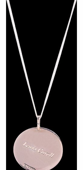 Amulette 9ct Rose Gold Plated Medium Engraved