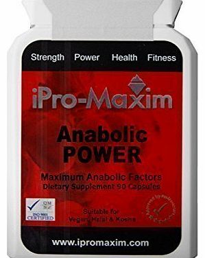 Anabolic Pro Max Anabolic iPro-Maxim 90caps MAXIMUM STRENGTH BODYBUILDING SUPPLEMENT. NEW STRONGER FORMULA