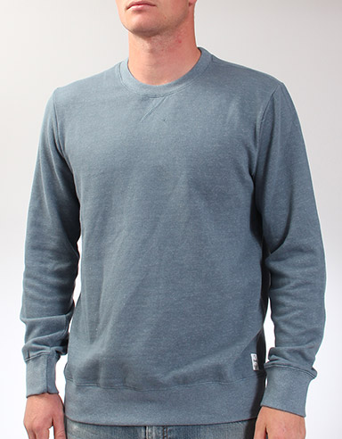 AG Crew Neck sweatshirt - Cadet Blue