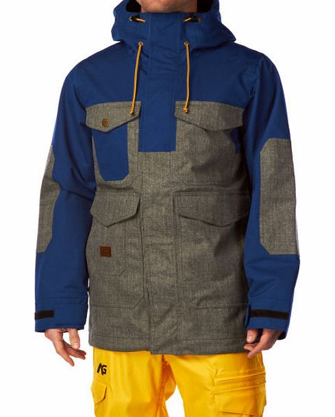 Analog Mens Analog Stanford Snow Jacket - River Blue