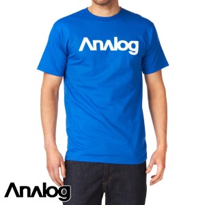 T-Shirts - Analog Analogo T-Shirt - Royal