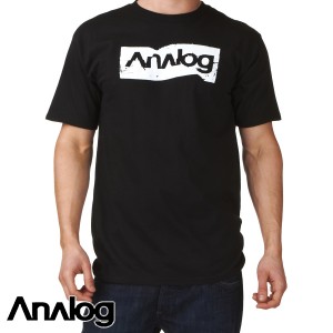 T-Shirts - Analog Crumple T-Shirt - Black