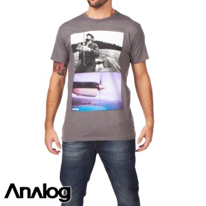 Analog T-Shirts - Analog Skyline T-Shirt - Dk