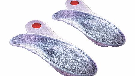 anatomical Nano Silver Deo Insoles - Twin Pack size 39