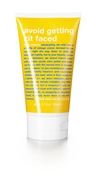 Avoid Getting Zit Faced Facial