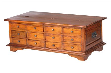 Ancient Mariner 12 Drawer Coffee Table