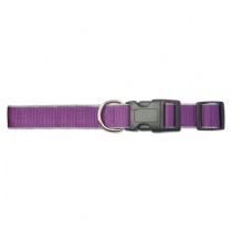 Ancol Nylon Reflective Adjustable Collar Lilac 8