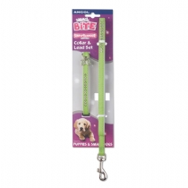 Ancol Pet Products Ancol Puppy Collar and Lead Set Deluxe Pvc