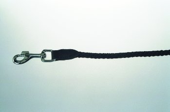 Ancol Rope Lead Trigger Hook Black 1.2 x 61cm