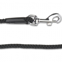 Ancol Rope Lead Trigger Hook Black 60cm