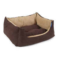 ancol Soft Sofa style Style Dog Faux suede dog bed