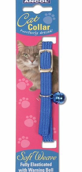 AncolPetProducts Ancol Cat Collar Soft Weave Single