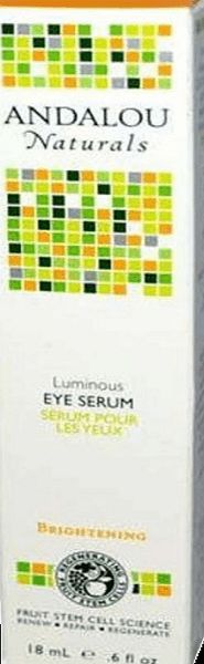 Andalou Luminous Eye Serum 18ml - 18ml 000796