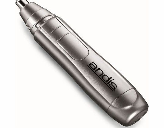 Andis  Personal Trimmer Cordless, Battery Operated Trimmer for Nasal Hair, Ear Hair amp; Eyebrows (Model: 13430NT-1)