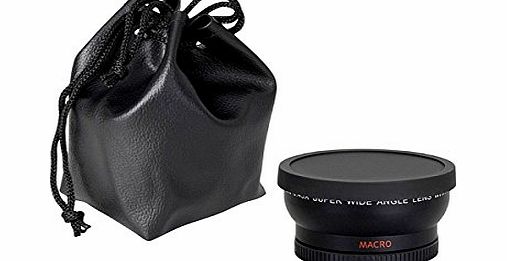 Andoer 58MM 0.45x HD Wide Angle Lens with Macro Lens for Canon Nikon Sony Pentax 58MM Camera