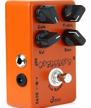 Andoer Caline CP-18 Orange Overdrive Pre AMP Pedal for Electric Guitar