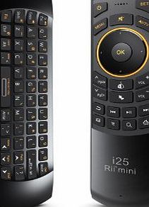 Andoer Rii mini i25 Multifunction 2.4G Wireless Fly Air Mouse Keyboard Combo with IR Remote Control for Android TV Box Mini PC
