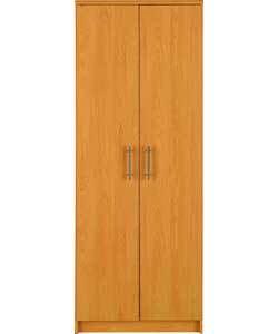 2 Door Wardrobe - Oak