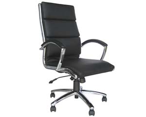 Andorra black executive chair