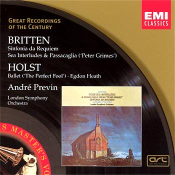 Andr&eacute; Previn/London Symphony Orchestra Britten:Sinfonia da Requiem- Peter Grimes/Holst:
