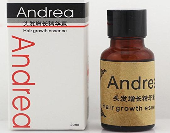 Andrea 20ml Fast Hair Growth Essence Alopecia 20ml Hair Loss Liquid Ginger Shampoo for Sunburst Yuda Hair Growth Pilatory Oil (1 Bottle)