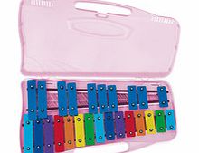Angel AG-25N2 G4-G6 25 Note Glockenspiel Pink Case