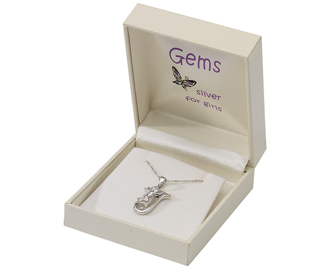 Initial Necklace - J