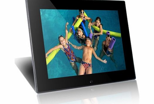 Angelbubbles Portable Ultra-thin 7 Inch HD 4:3 Widescreen LED Backlight Digital Photo Album Picture Frame 800*480 With SD/MMC/MS USB Slot With Remote Control (7 Inch Black)