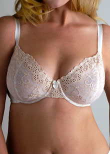Angelie Plus Charlee half-cup underwired bra
