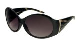 Anglo Accessories Fiorelli Round With Animal Temple Sunglasses