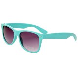 Pastel Turquoise Wayfarer-Style Sunglasses