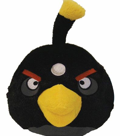 Angry Birds 5` Plush W/sounds - Black