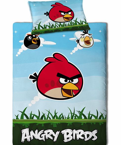 Angry Birds Duvet Cover and Pillowcase