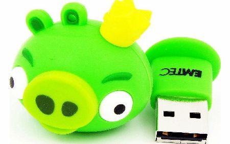 Angry Birds Green King Pig 4GB USB Flash Drive