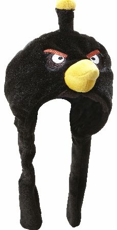 Angry Birds Head Warmer - Black