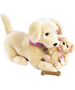 AniMagic Polly and Baby Amber Dogs