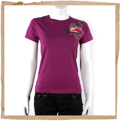 Animal Acer Basic Tee Grape Juice